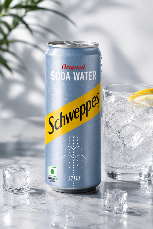 Schweppes Soda Water 330ml Global Import - Nosh Products