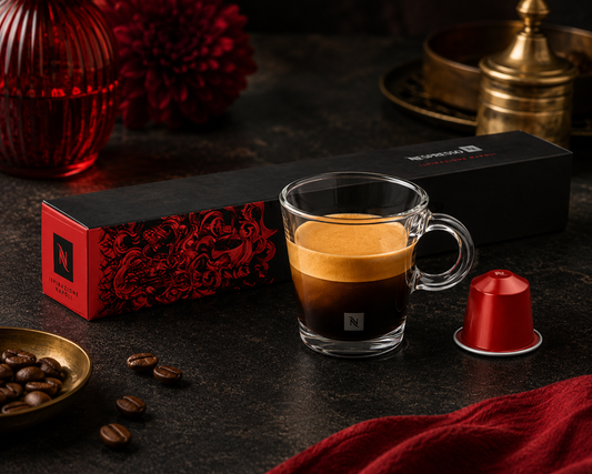 Nespresso Pods Sleeve Napoli (10 Pods) Imported From Switzerland - Nosh Products