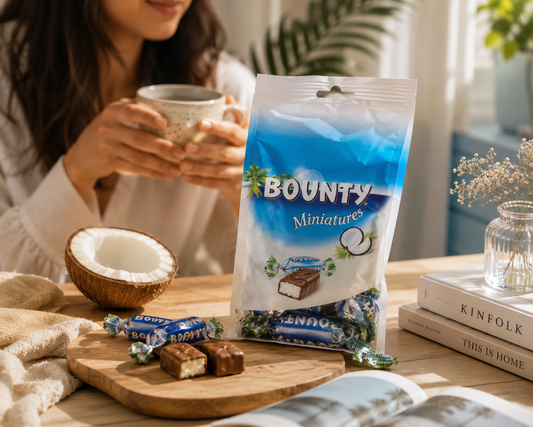 Bounty Miniature Chocolate 220gm Imported From UK - Nosh Products