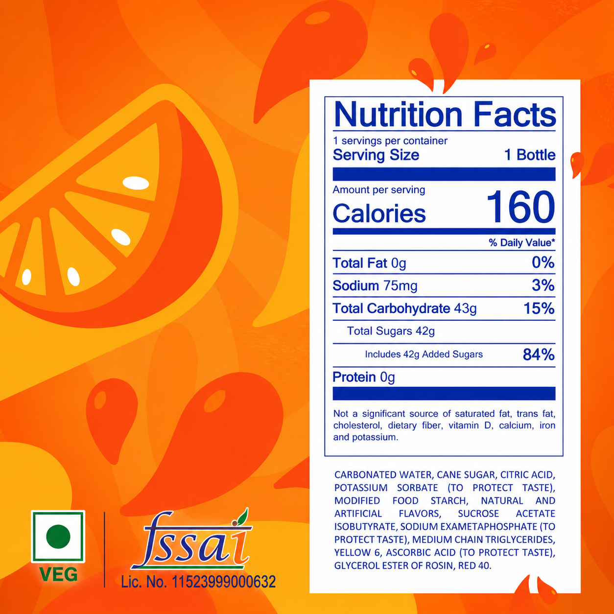 Fanta Orange Soda 330ml - Nosh Products