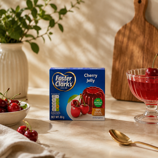 Foster Clark Jelly Cherry 80gm Imported From UK - Nosh Products
