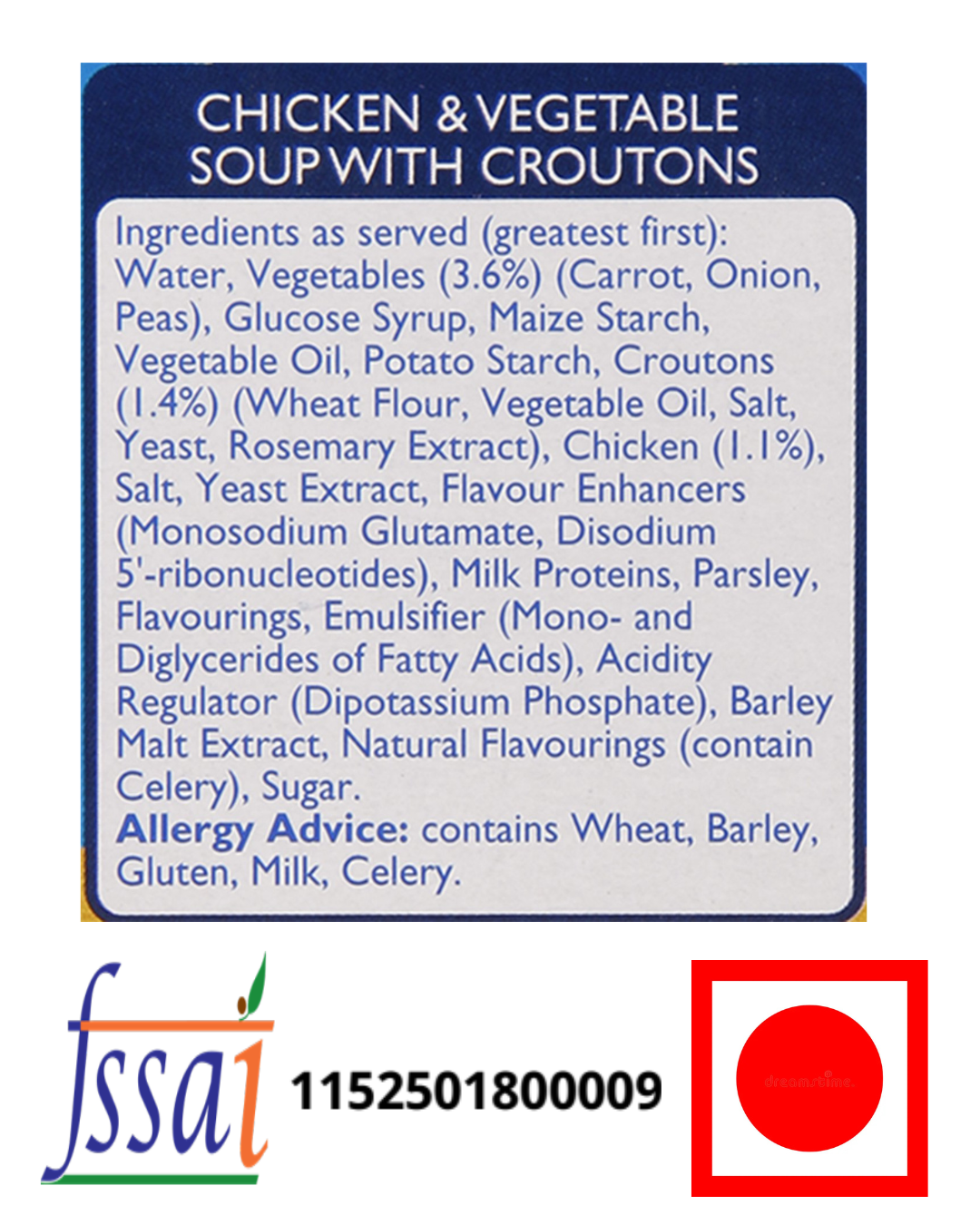 Batchelor's Cup-A-Soup Chicken And Vegetables With Croutons (4 Cups) - Nosh Products