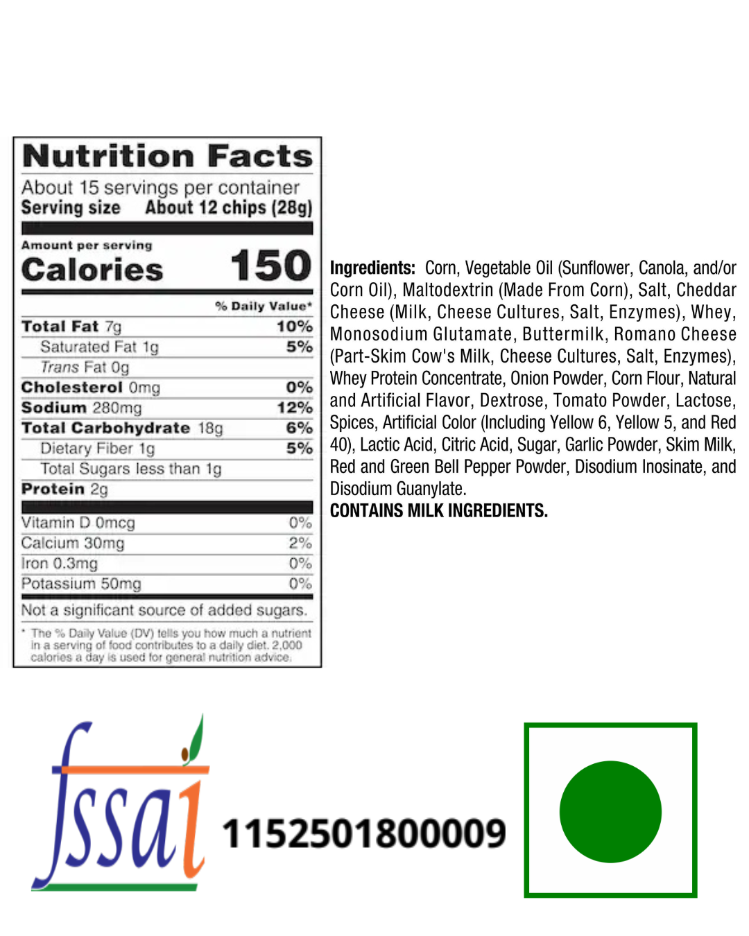 Doritos Sweet Chilli Nachos 311gm