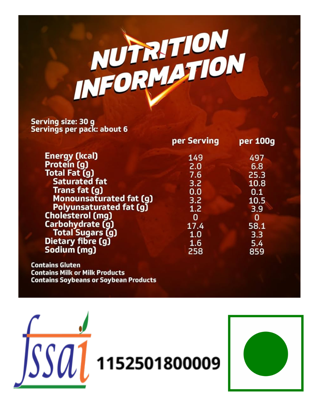 Doritos Nacho Cheese 198gm