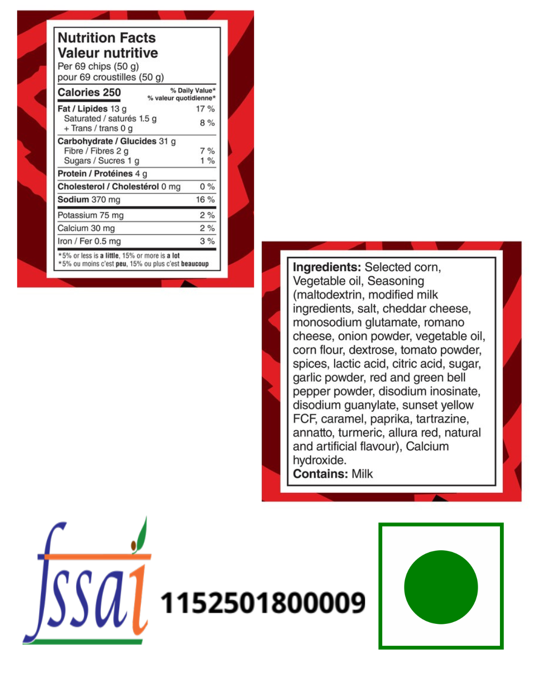 Doritos Nacho Cheese Minis 145gm