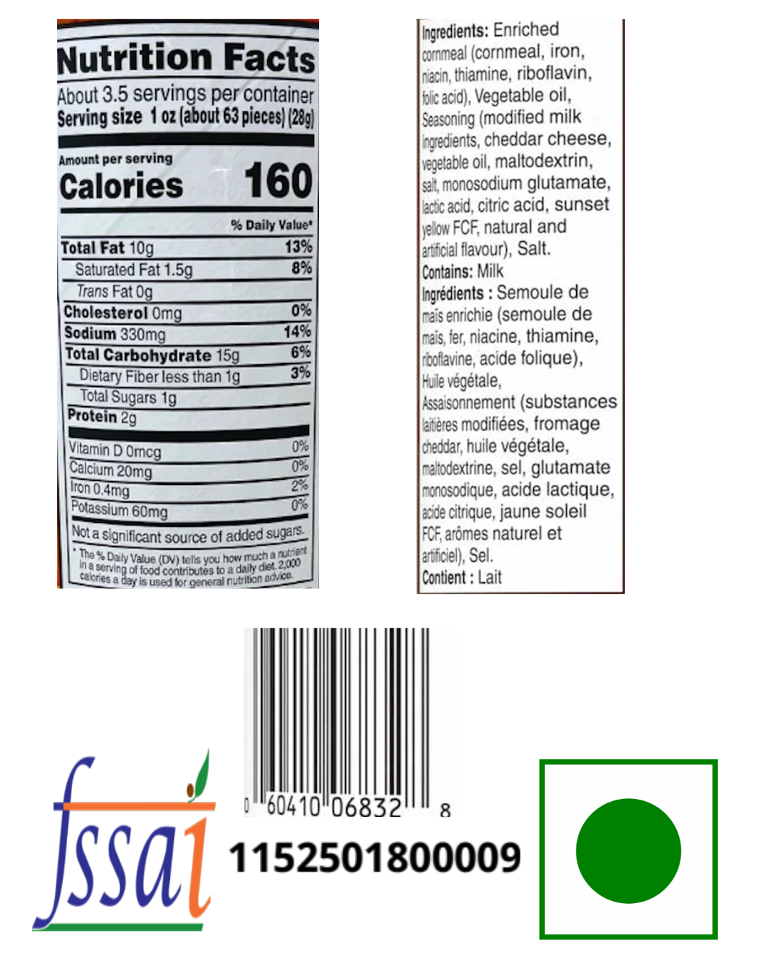 Cheetos Cheddar Minis 103gm - Nosh Products