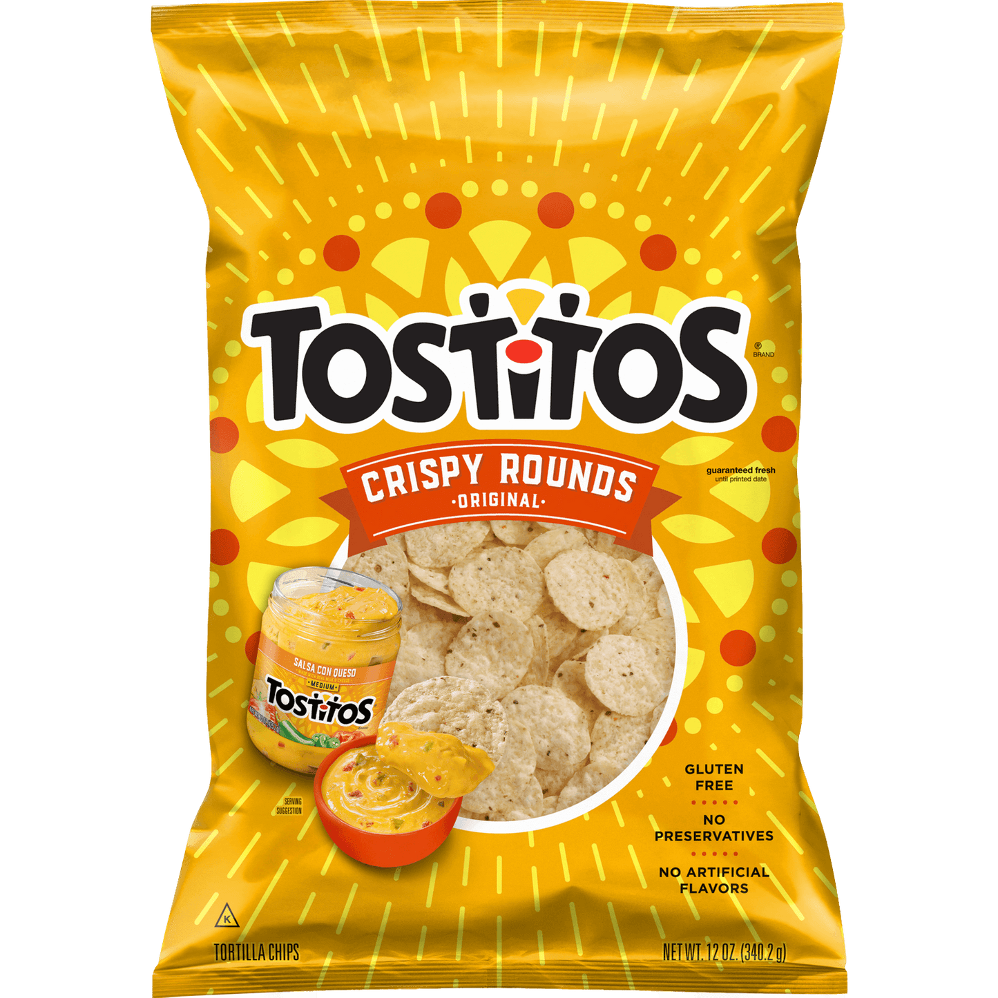 Tostitos Crispy Round Nachos 283gm