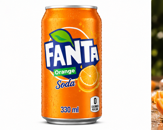 Fanta Orange Soda 330ml - Nosh Products