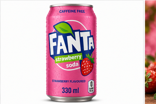 Fanta Strawberry Soda 330ml - Nosh Products