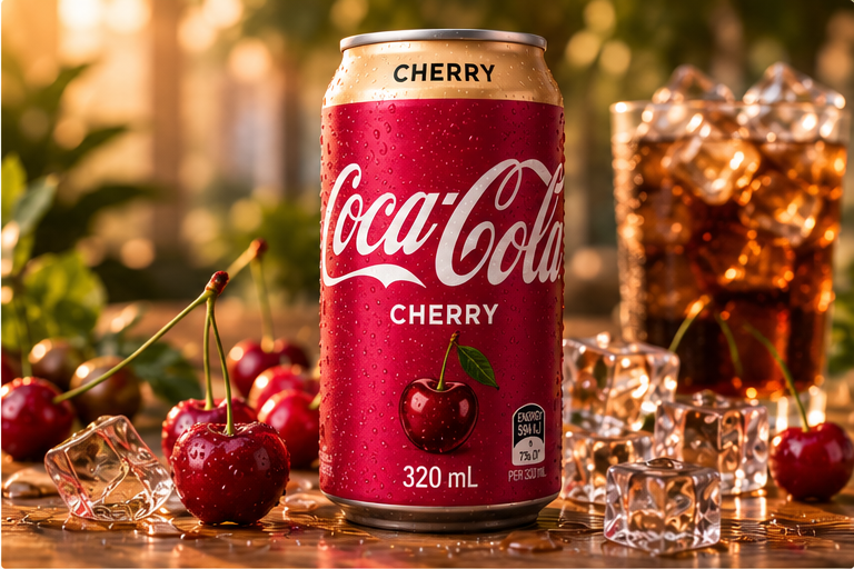Coke Cherry 330ml - Nosh Products