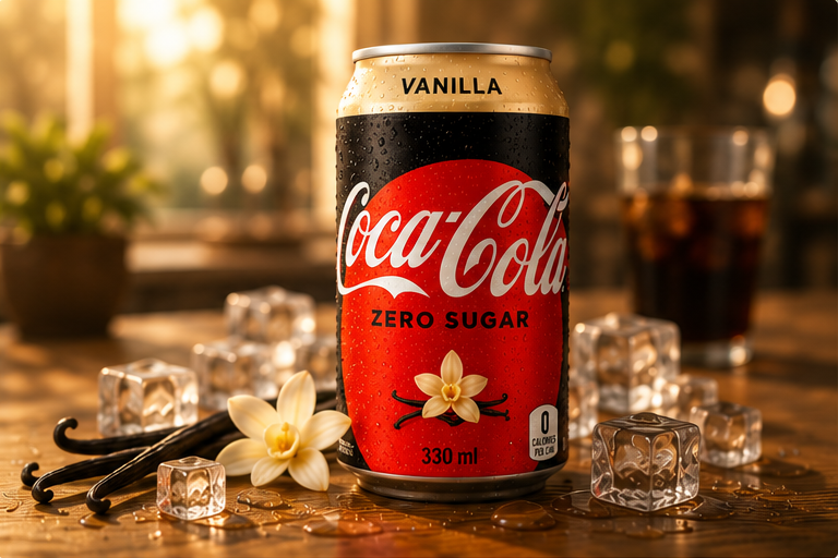 Coke Vanilla Zero Sugar 330ml - Nosh Products