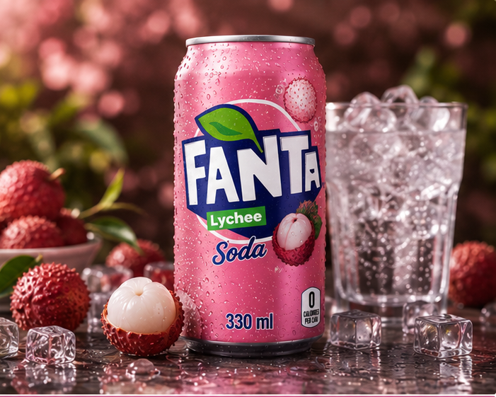 Fanta Lychee Soda 330ml - Nosh Products
