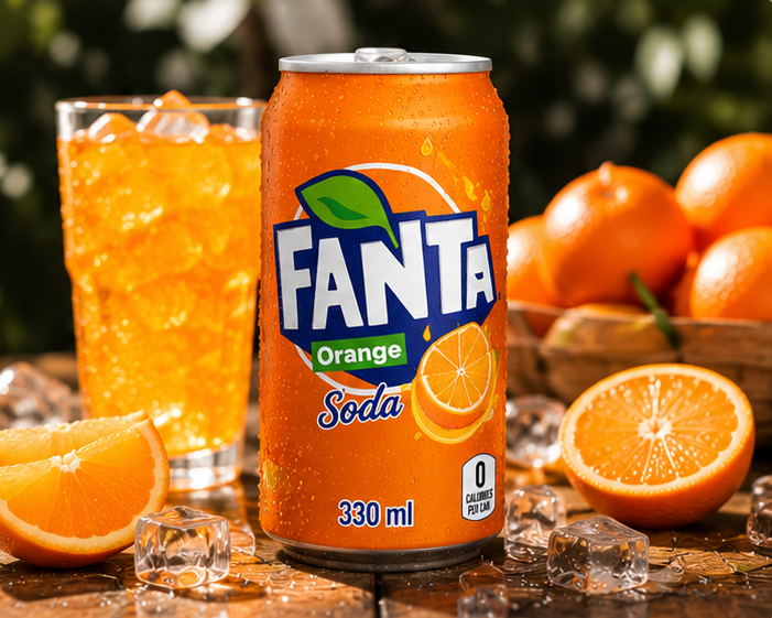 Fanta Orange Soda 330ml - Nosh Products