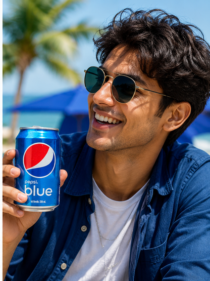 Pepsi Blue Soda 320ml - Nosh Products