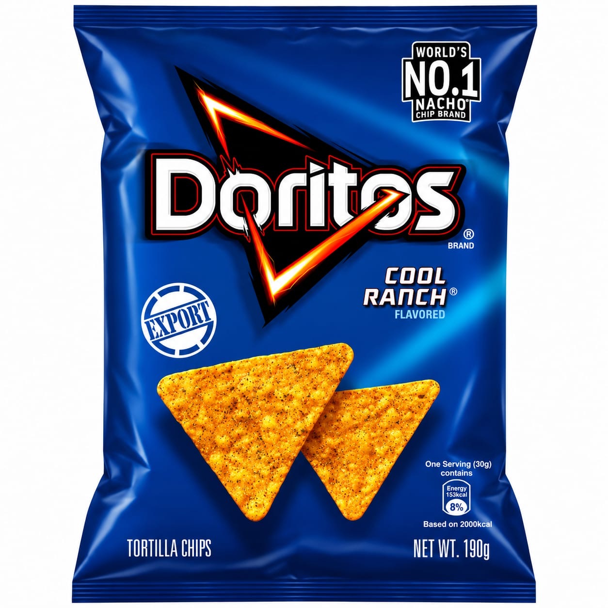 Doritos Cool Ranch Nachos 198gm Imported From USA - Nosh Products