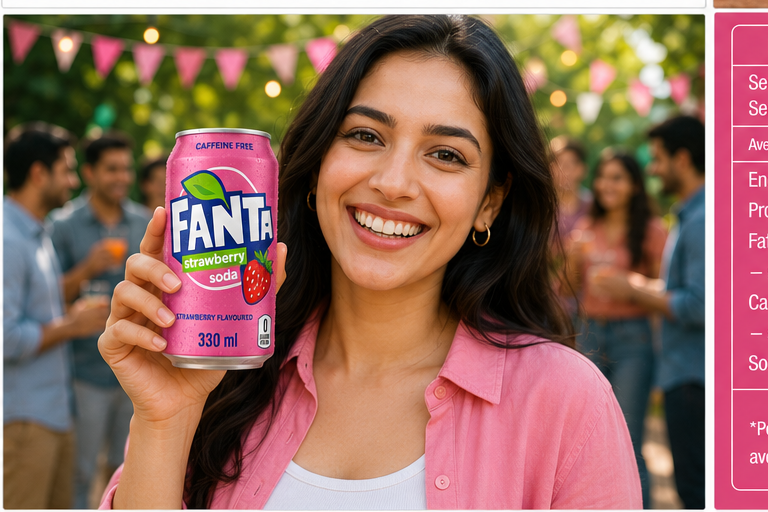 Fanta Strawberry Soda 330ml - Nosh Products