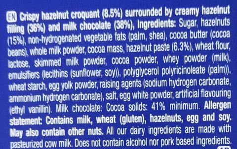 Godiva Dome Crispy Hazelnut Pack Of 6