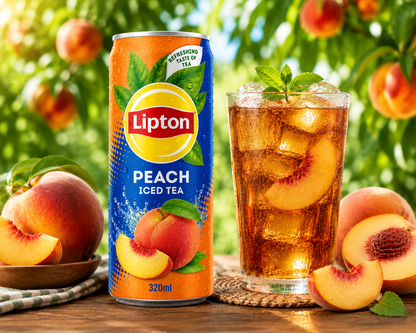 Lipton Peach Iced Tea 320ml - Nosh Products