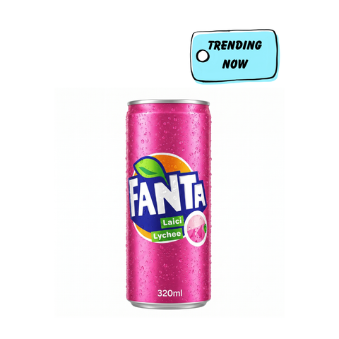 Fanta Lychee Soda 330ml Imported From Thailand