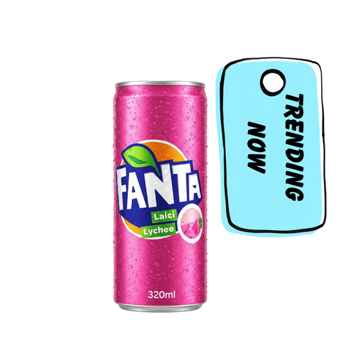 Fanta Lychee Soda 330ml Imported From Thailand