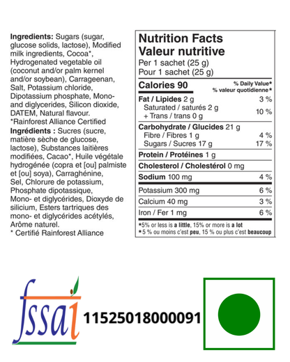 Nestle Carnation Rich And Creamy Hot Chocolate 250gm (10 Sachets) - Nosh Products