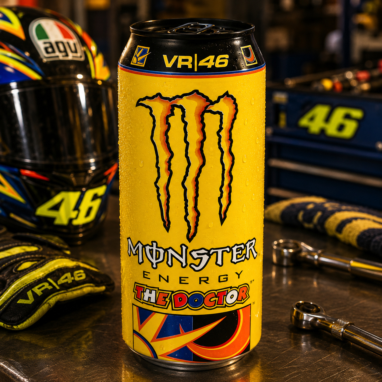 Monster Energy Drink The Doctor VR46 500ml (Pack of 4) Imported From UK
