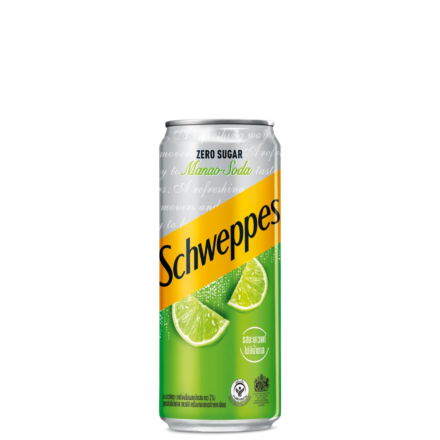 Schweppes Manao Soda Zero Sugar 320ml