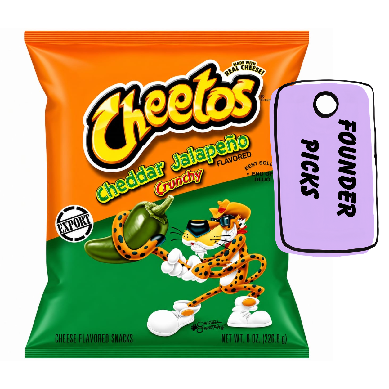 Cheetos Cheddar Jalapeno 226.6gm Imported From USA