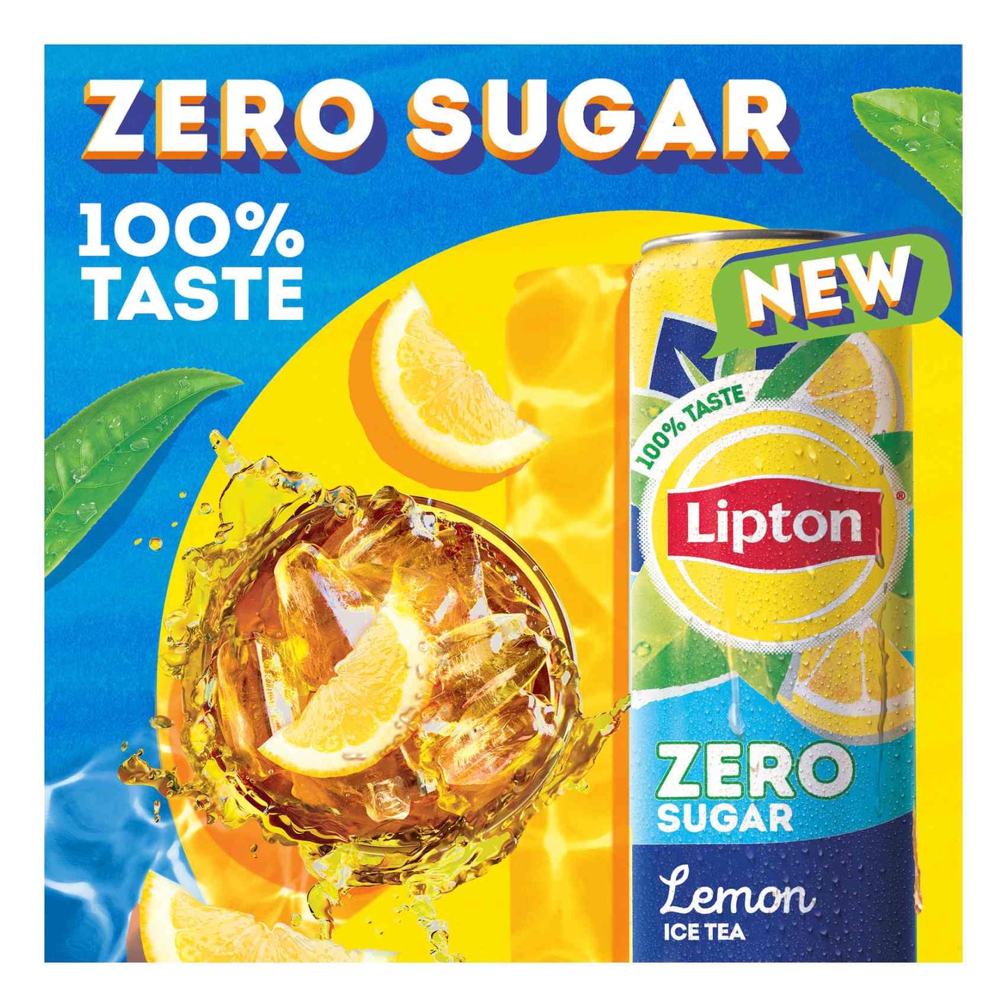 Lipton Iced Tea Lemon Zero Sugar 330ml