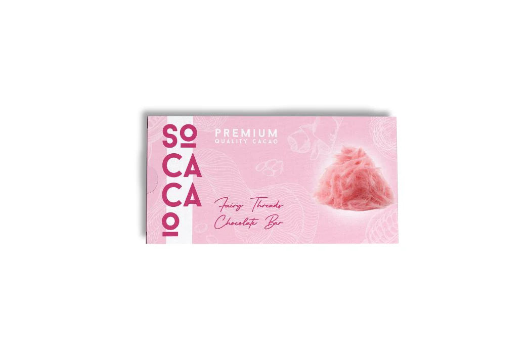 So Cacao Fairy Thread Strawberry Chocolate 100gm