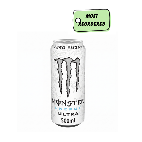 Monster White Energy Drink Zero Sugar 500ml Imported From UK