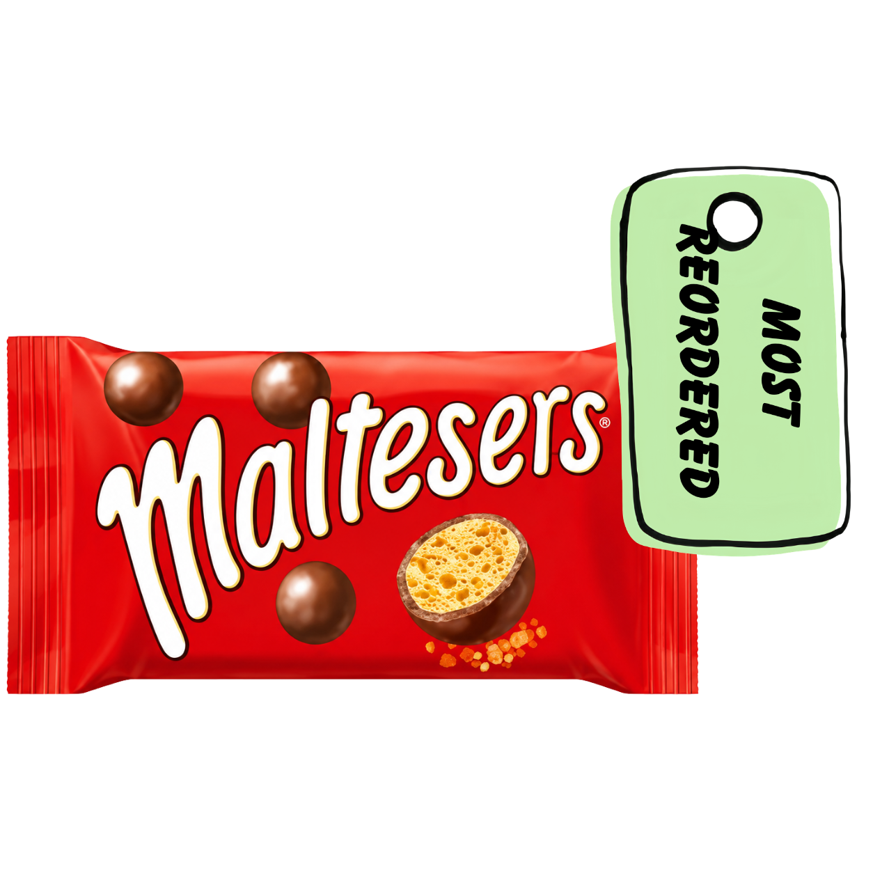 Maltesers Box Of 25 (37gm Each) Imported From USA - Nosh Products