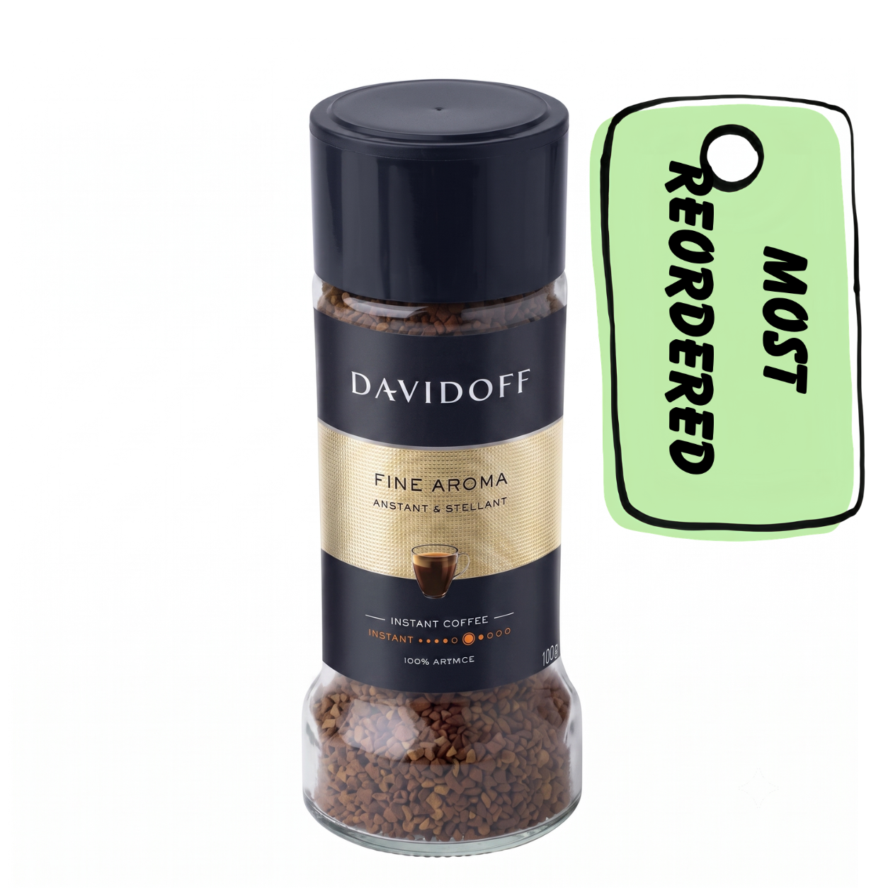 Davidoff Fine Aroma Instant Coffee 100gm Imported From USA - Nosh Products