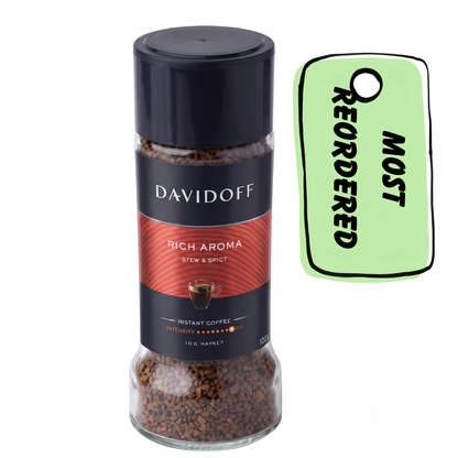 Davidoff Rich Aroma Instant Coffee 100gm Imported From USA - Nosh Products