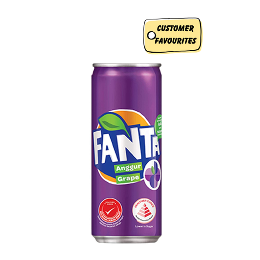 Fanta Grape Soda 330ml Imported From Asia