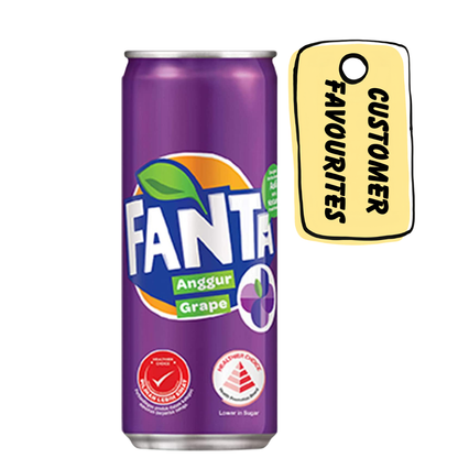 Fanta Grape Soda 330ml Imported From Asia - Nosh Products