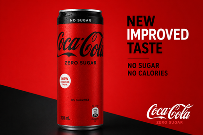 Coke Zero Sugar 320ml Imported From Asia - Nosh Products