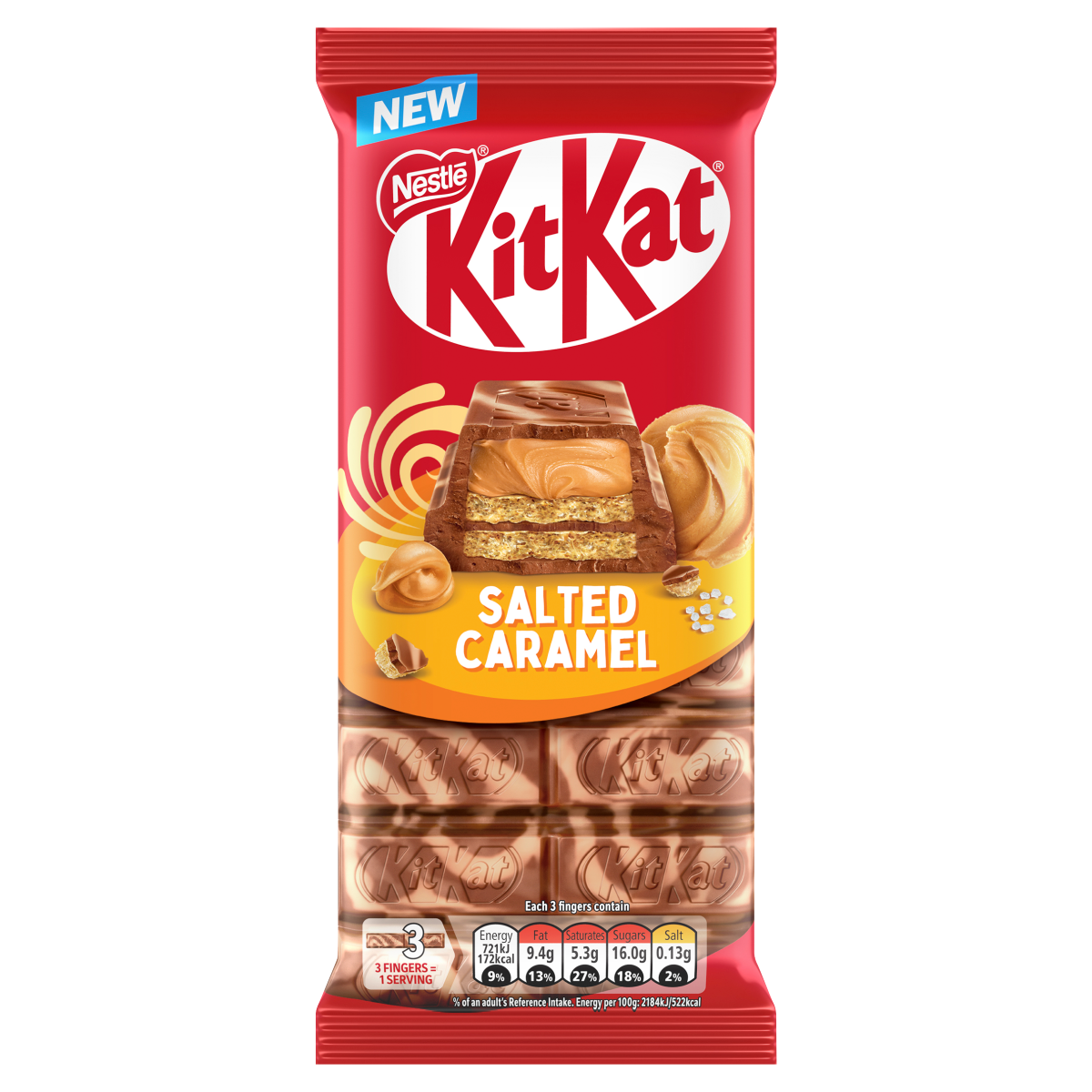 Kit Kat Salted Caramel 99gm - Nosh Products