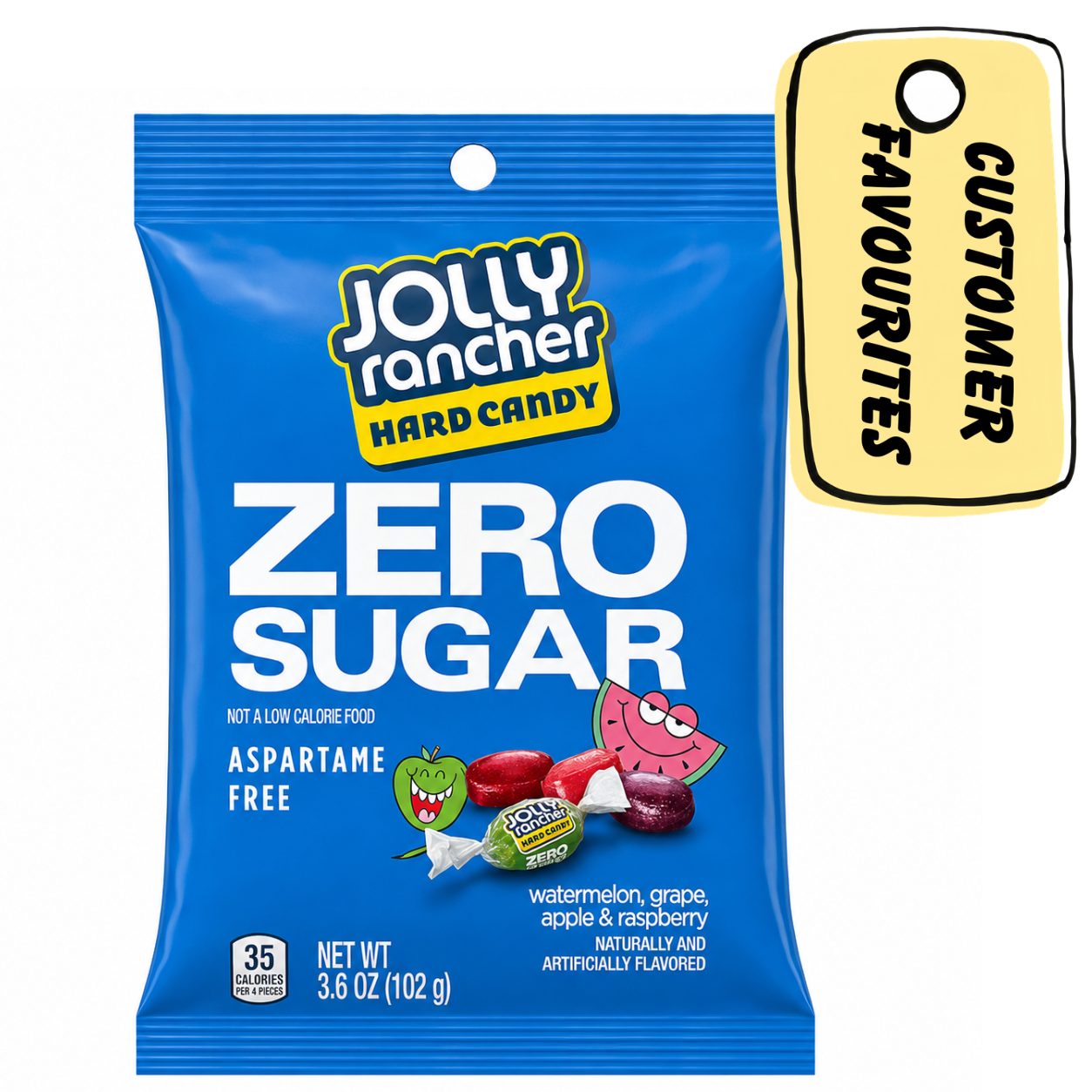 Jolly Rancher Sugar Free 104gm  Imported From USA