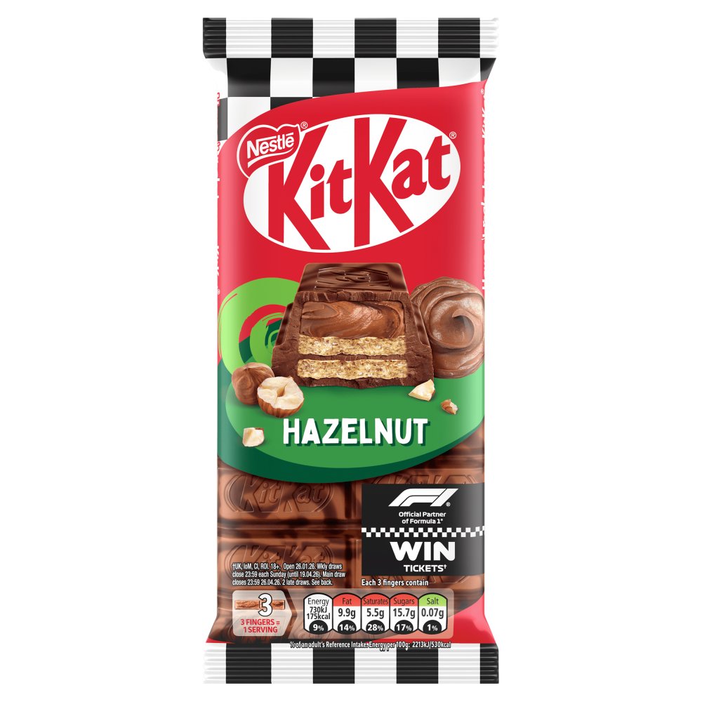 Kit Kat Hazelnut 99gm (F1 Version) - Nosh Products