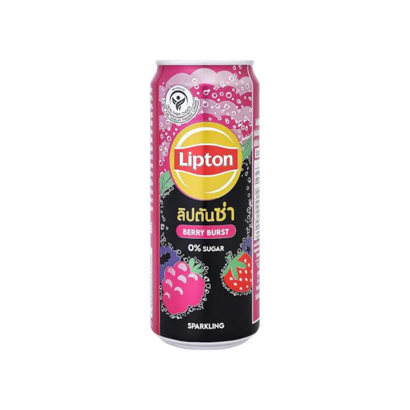 Lipton Zero Sugar Sparkling Berry Burst Iced Tea 325ml