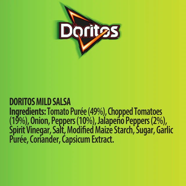 Doritos Mild Salsa Dip 300gm