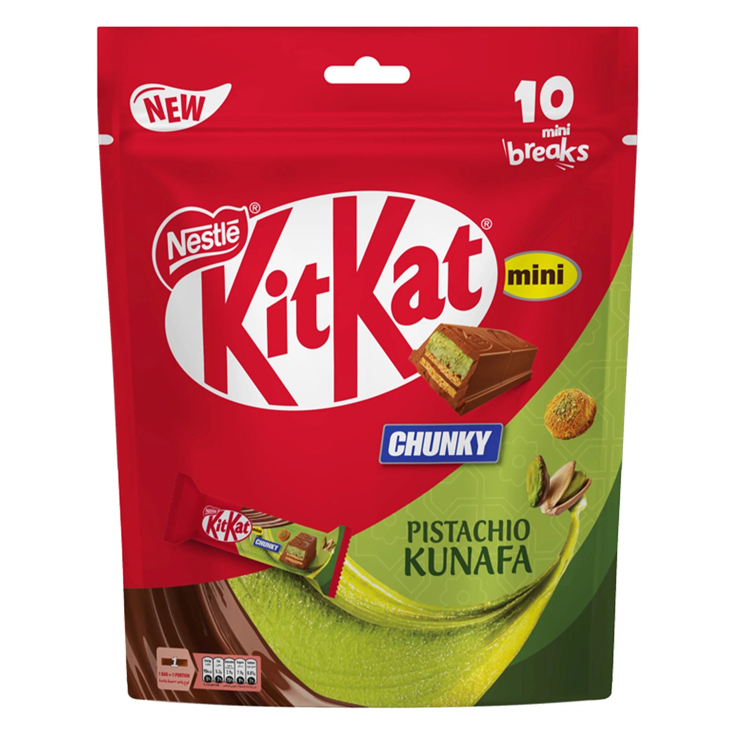 Kit Kat Pistachio Kunafa Limited Edition 166gm - Nosh Products