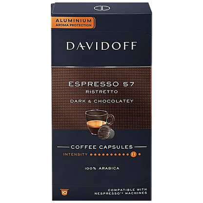Davidoff Pods Espresso Coffee- 10 Pods