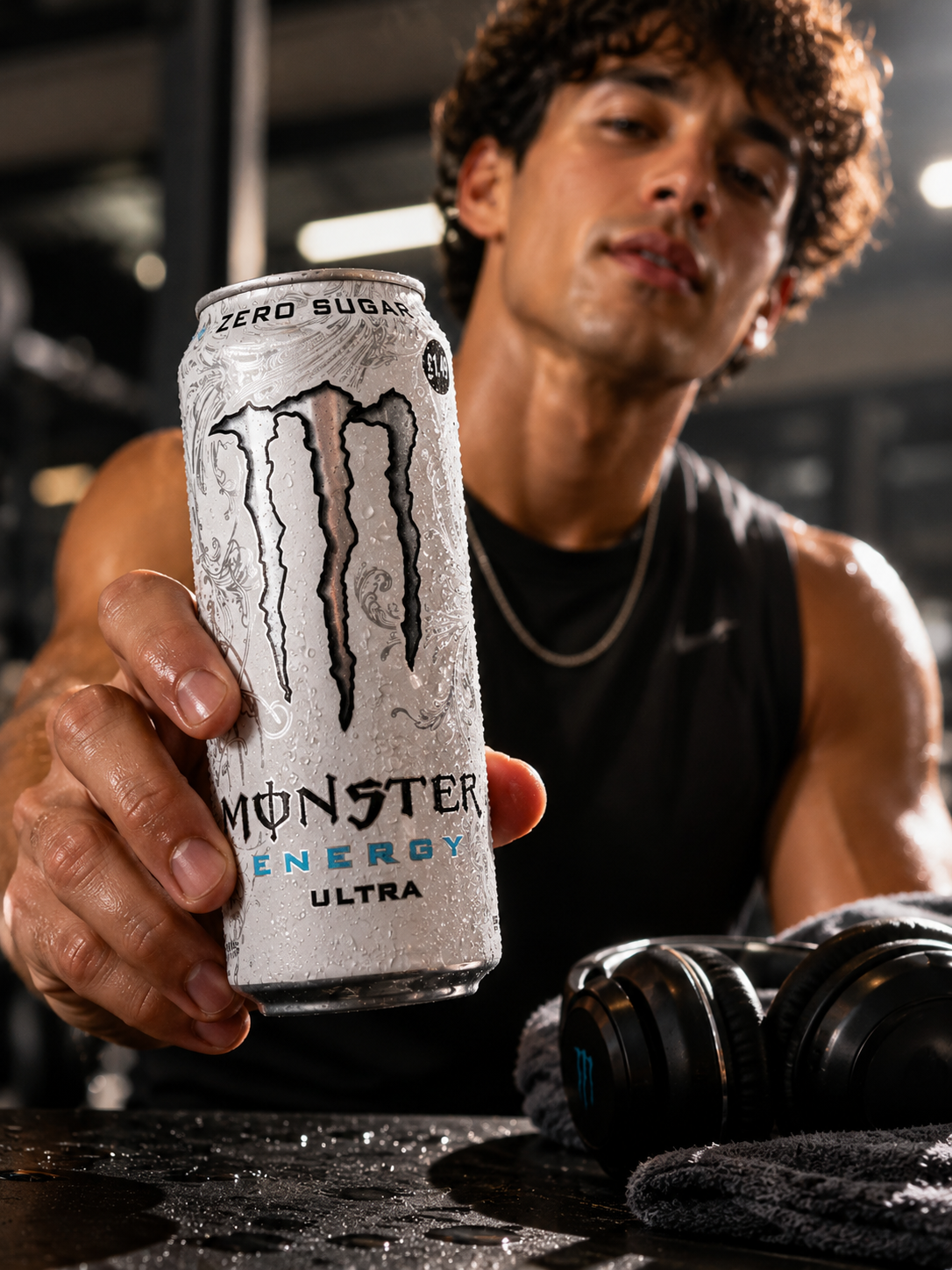 Monster White Energy Drink Zero Sugar 500ml (Pack of 4) Imported From UK - Nosh Products