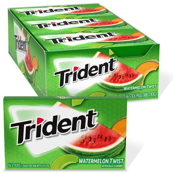 Trident Watermelon Chewing Gum