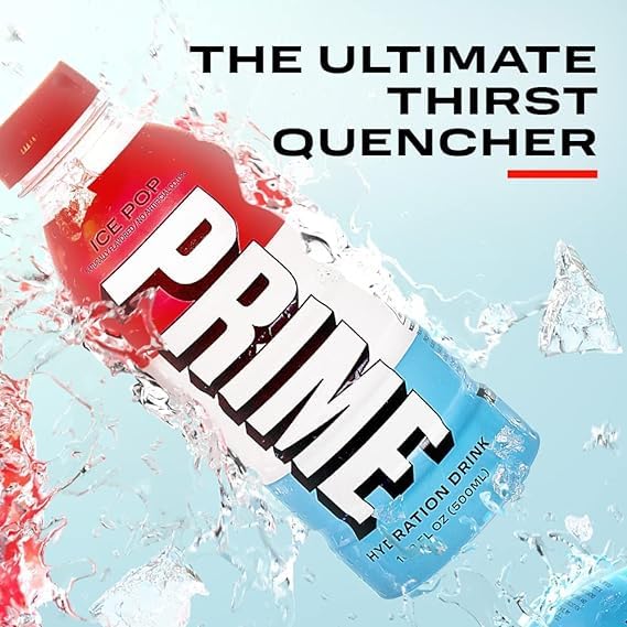 Prime Hydration Ice Pop 500ml