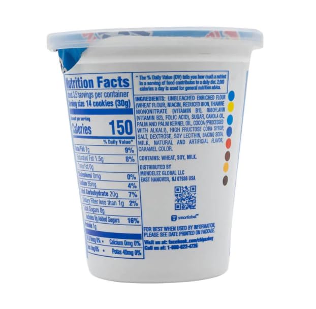 Chips Ahoy Chocolate Chip Cookies Mini Cup 99gm