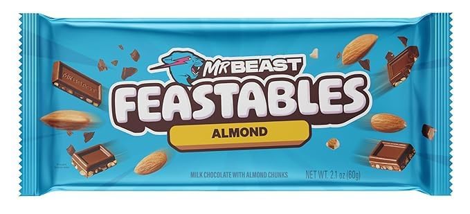 Feastables Almond Chocolate 60gm