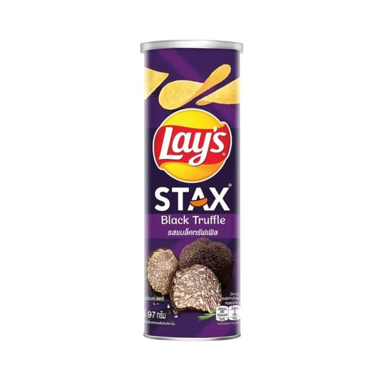 Lays Stax Black Pepper Truffle Chips 104gm